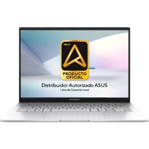 Notebook ASUS Zenbook 14 OLED UX3405MA-QD019W 14" Intel Core Ultra 7-155H 16 GB LPDDR5X 1 TB SSD Touch - Foggy Silver