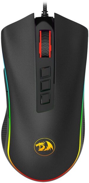 Mouse Redragon Cobra M711 con cable USB Negro