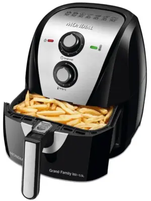Freidora Eléctrica Mondial Grand Family AF-55I 5,5 Litros 220V/60Hz