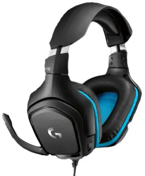 Headset Logitech G232 P981-000769 para juegos - Negro/Azul
