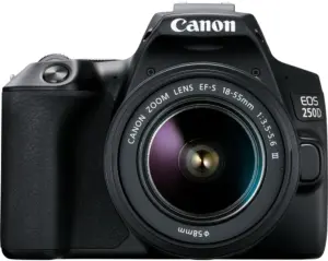 Kit Cámara Canon EOS 250D 24.1 Megapixels con Lente EF-S 18-55 III