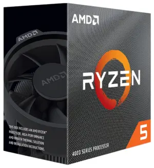 Procesador AMD Ryzen 5 4500 hasta 4.10GHz 6 Núcleos 11MB - Socket AM4 (Con Cooler)
