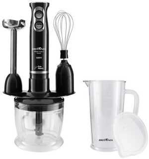 Mixer Britânia BMX400P Inox 3 en 1 500W 220V/60Hz - Negro
