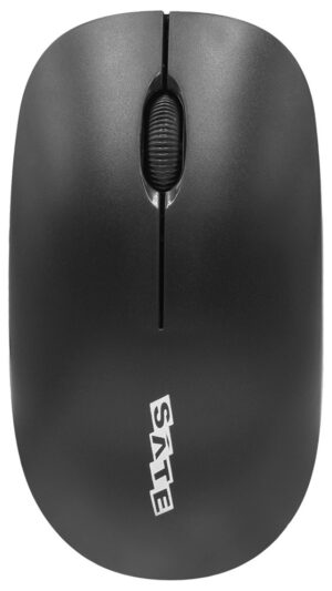 Mouse Inalámbrico Sate A-47G Pro Office 2.4GHz Negro