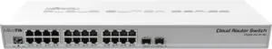 Hub Switch Mikrotik RouterBoard Smart 24 Puertas CRS326-24G-2S+RM