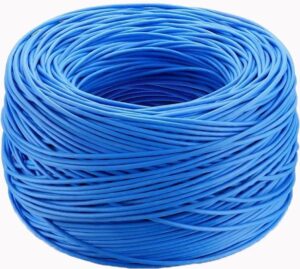 Cable de Red Iuron Owire CAT5E UTP 24AWG CCAH Azul 305 [metros]