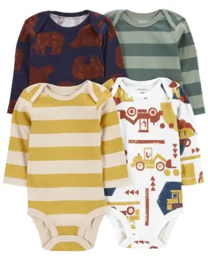 Body Carter's 1O013710 - Masculino (4 unidades)