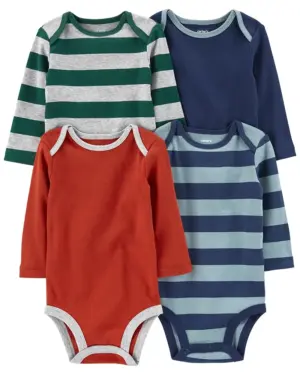 Body Carter's 1O563210 Masculino (4 Piezas)