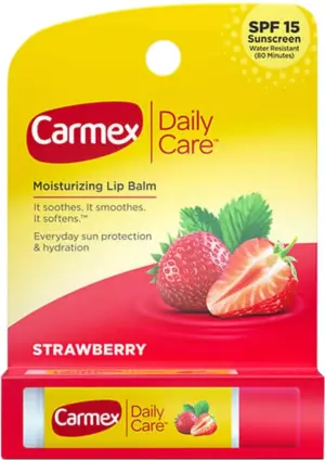 Bálsamo Labial Carmex Moisturizing Lip Balm Strawberry 4.25g