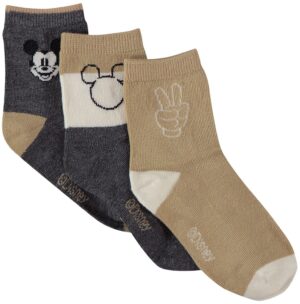 Medias Infantil Orchestra AGAKG4-GRM Mickey Masculina (3 Pares)