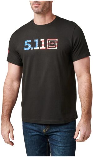 Camiseta 5.11 Tactical Legacy USA Flag Fill 76253-019 - Masculina