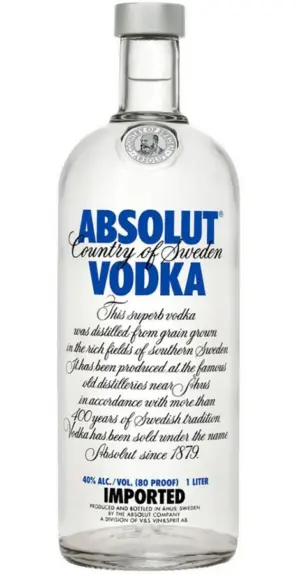 Vodka Absolut Natural 1Lt