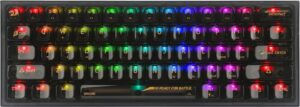 Teclado Gaming Redragon Fizz K617CTB-RGB (Inglés Alámbrico)
