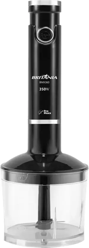 Mixer Britânia BMX360 2 en 1 350 Watts 220V/60Hz Negro