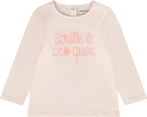 Camiseta manga larga para Bebé Orchestra HI01VN-ROC - Femenina