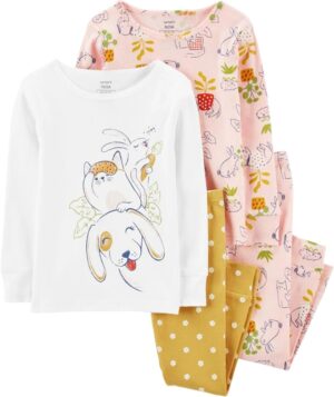 Conjunto de Pijama Carter's 2P856010 - Femenina (4 piezas)