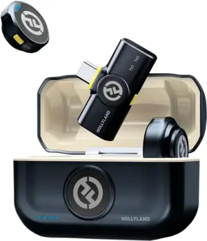 Micrófono inalámbrico Hollyland Lark M2 Duo USB-C - Shine Charcoal