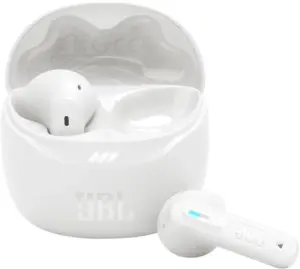 Auricular Inalámbrico JBL Tune Flex 2 Bluetooth - Blanco (con cancelación de ruido)