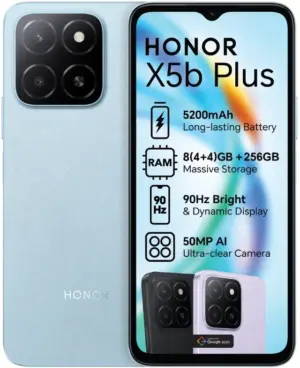 Smartphone Honor X5b Plus GFY-LX3 Dual Sim LTE 6.56" 4GB/256GB Azul
