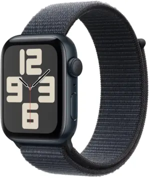 Apple Watch SE 2 (GPS) Caja Aluminio Midnight 44mm Pulsera Sport Loop Ink MXEP3LL