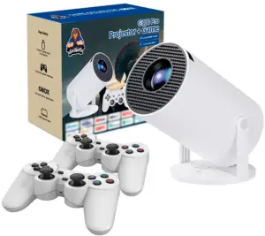 Projetor Super Gamer G300 Pro 20.000 jogos + 2 controles