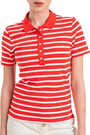 Camisa Polo Tommy Hilfiger WW0WW39530 0EV - Femenina