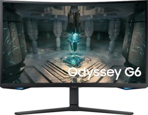 Monitor Samsung Gaming 32.0" Odyssey G6 LS32BG652ENXGO 1ms/240Hz QHD HDMI/DP