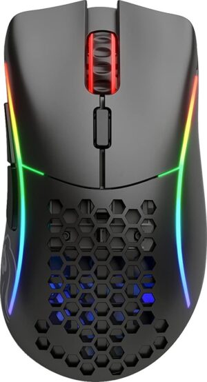 Mouse Gamer Glorious MODEL D RGB - Negro (Inalámbrico)
