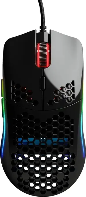 Mouse Gamer Glorious MODEL O 2 Mini RGB - Glossy Black (Alambrico)