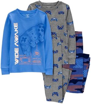 Pijama Carter's 3R496410 - Masculino (4 Piezas)