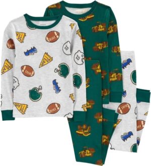 Pijama Carter's 3R496610 - Masculino (4 Piezas)