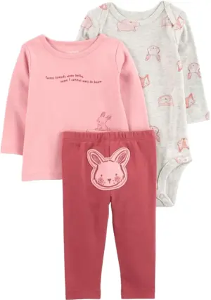 Conjunto Carter's 1R549710 - Femenino (3 Piezas)