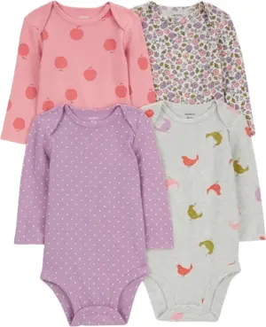 Body Carter's 1R582610 - Femenino (4 Unidades)