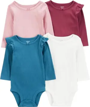 Body Carter's 1R837710 - Femenino (4 Unidades)