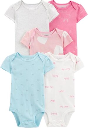 Body Carter's 1R885410 - Femenino (5 Unidades)