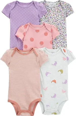 Body Carter's 1R885510 - Femenino (5 Unidades)