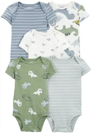 Body Carter's 1R885710 - Masculino (5 unidades)