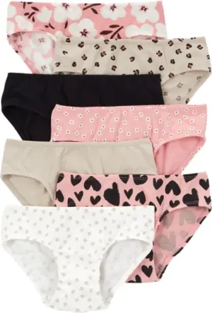 Bombachita Carter's 2R168310 Femenina - 7 Piezas