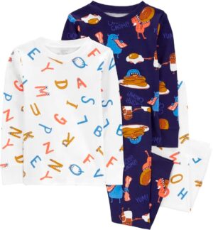Pijama Carter's 2R492210 - Masculino (4 piezas)