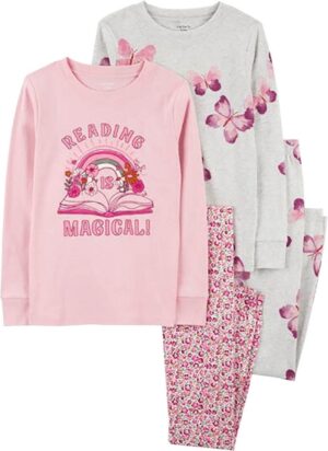 Pijama Carter's 3R493310 - Femenina (4 Piezas)