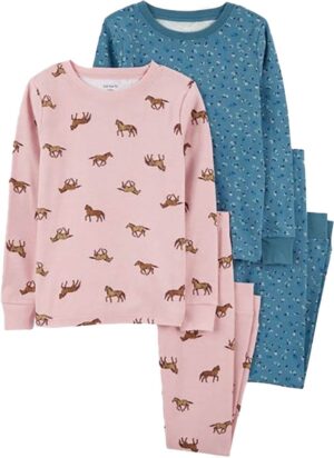 Pijama Carter's 3R493410 - Femenina (4 piezas)