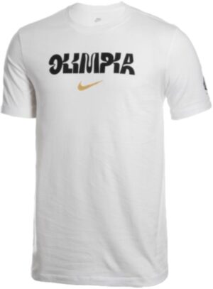 Camiseta Nike Olimpia Mens Crest Tee HJ1948 100 - Masculina