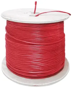 Cable Blindado para Alarma Sensalert SNS-CFP-SH18/2TR Rojo