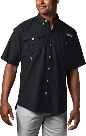 Camisa Columbia Bahama II 1011651-009 Negro - Masculina
