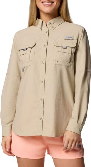 Camisa Columbia 2092981-084 Crushed Clay - Femenina