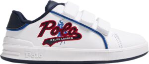 Calzado Infantil Polo Ralph Lauren RL01163100 Blanco/Azul - Masculino