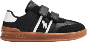 Calzado Infantil Polo Ralph Lauren RL01257001 Negro/Blanco - Masculino