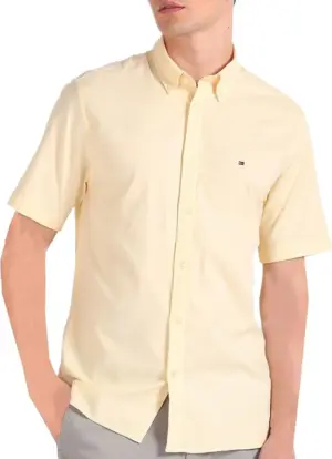 Camisa manga corta Tommy Hilfiger MW0MW33810 ZE1 - Masculina