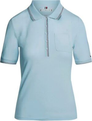 Camiseta Polo Tommy Hilfiger WW0WW42130 C1O - Femenina