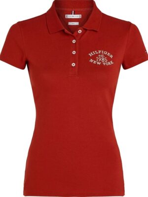 Camiseta Polo Tommy Hilfiger WW0WW42773 XNN - Femenina